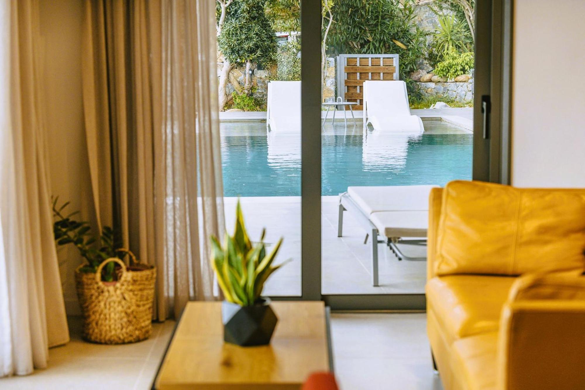 Anemos Luxury Villas Rodhákinon Bagian luar foto